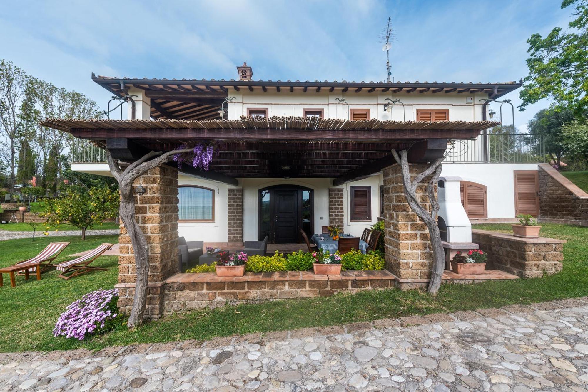 Villa Gli Eucalipti Черветере Номер фото