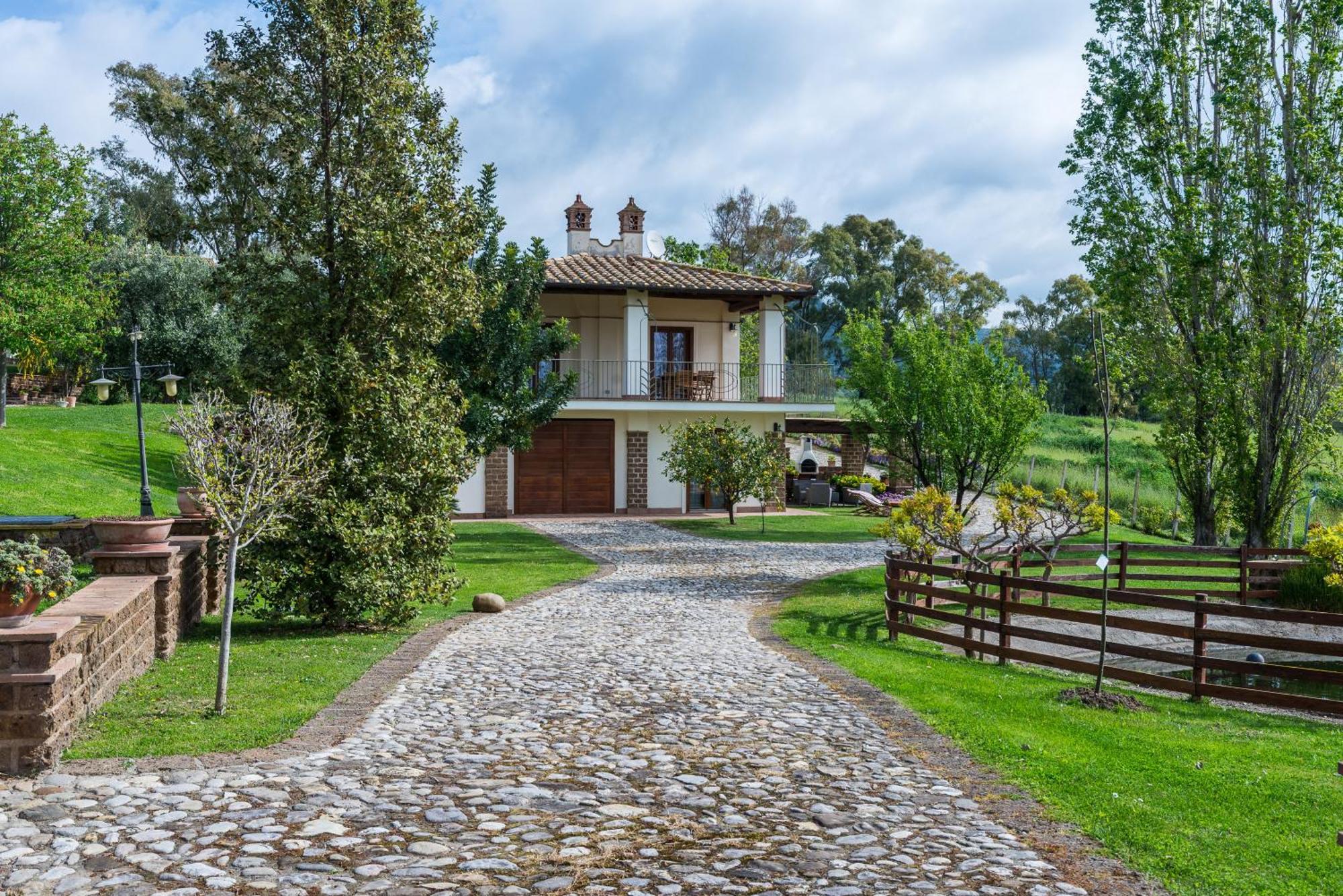 Villa Gli Eucalipti Черветере Экстерьер фото